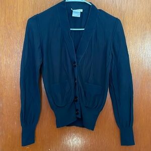 Sonia Rykiel Navy Cardigan. Size 40